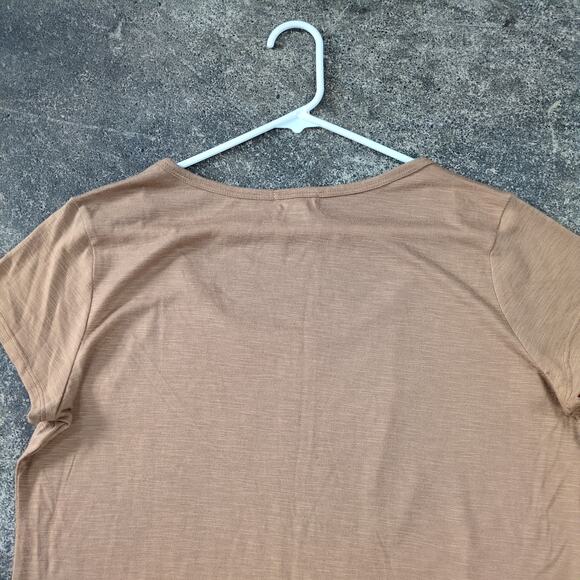 Madison & Berkeley Tiger Graphic Shirt Womens XL Brown Short Sleeve Y2K Retro - Picture 4 of 7